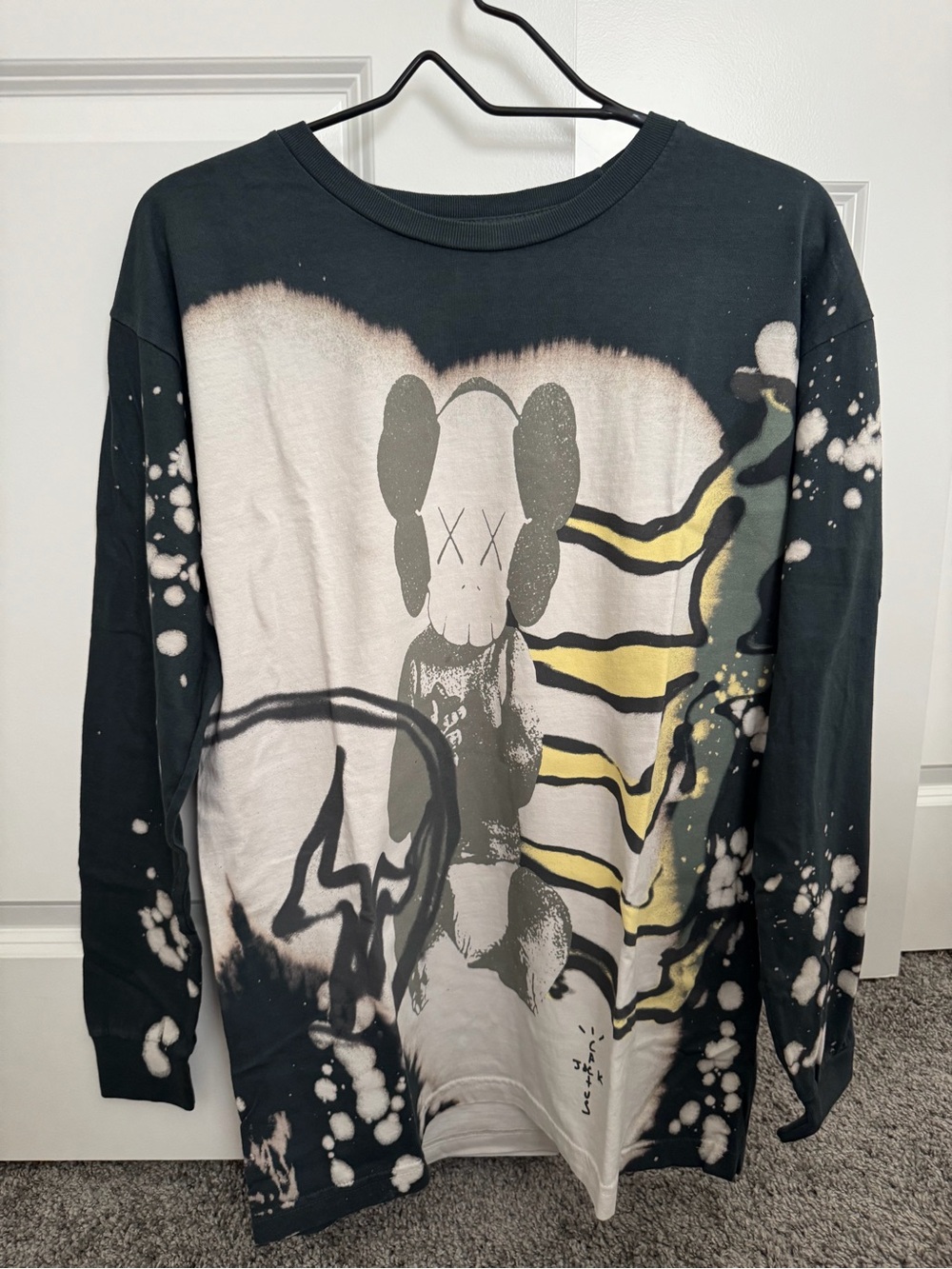 *NEW* Cactus Jack "KAWS for Fragment" Long Sleeve Shirt size M New w/ Bag